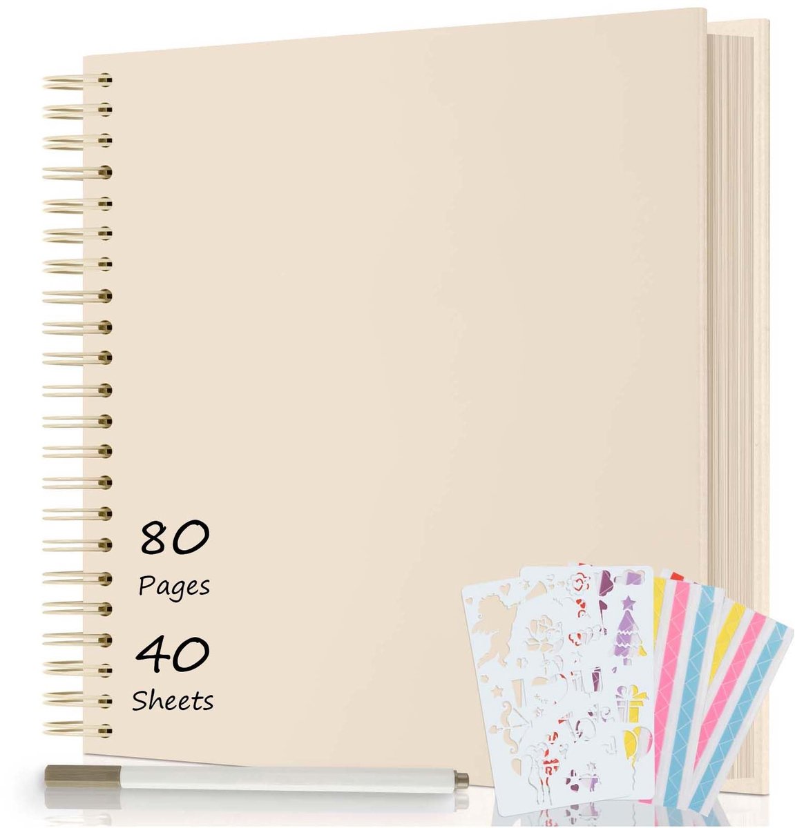 Omgoods - DIY Foto Album met 80 Pagina's voor Herinneringen