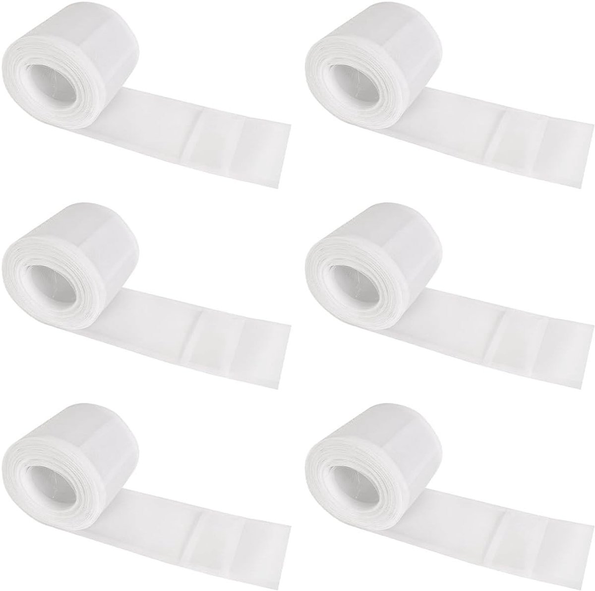Omgoods - Gordijntape - Transparant - 10 cm breed - Voor gordijnen - 6 meter - Ideaal voor diverse toepassingen