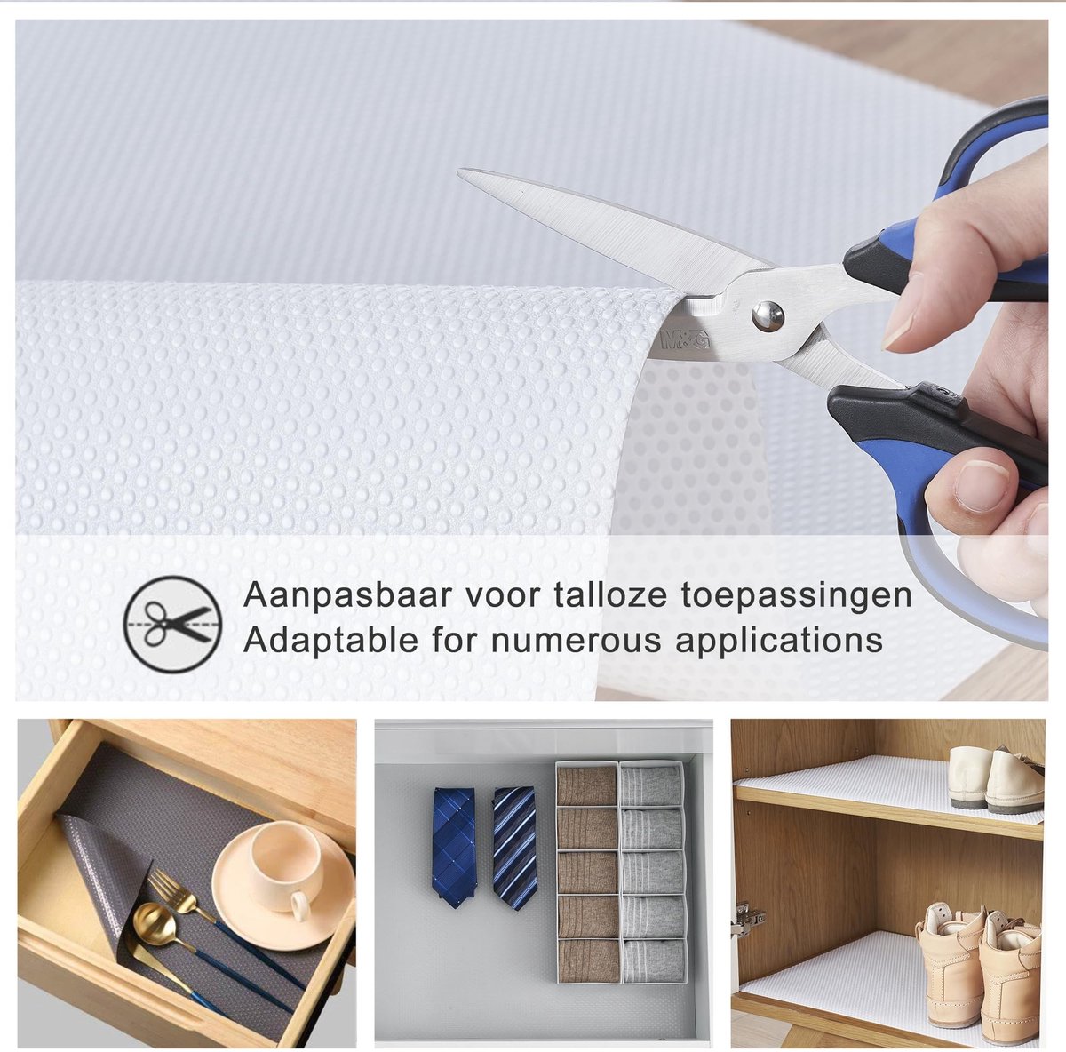 Omgoods - Antislip Mat voor Keuken en Laden 30x1000cm