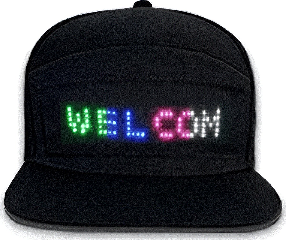 GYW LED Pet M536 - Pet - Zwart - Animaties, Teksten, Foto's & GIF's - Bluetooth Verbinding - Personaliseerbaar Display