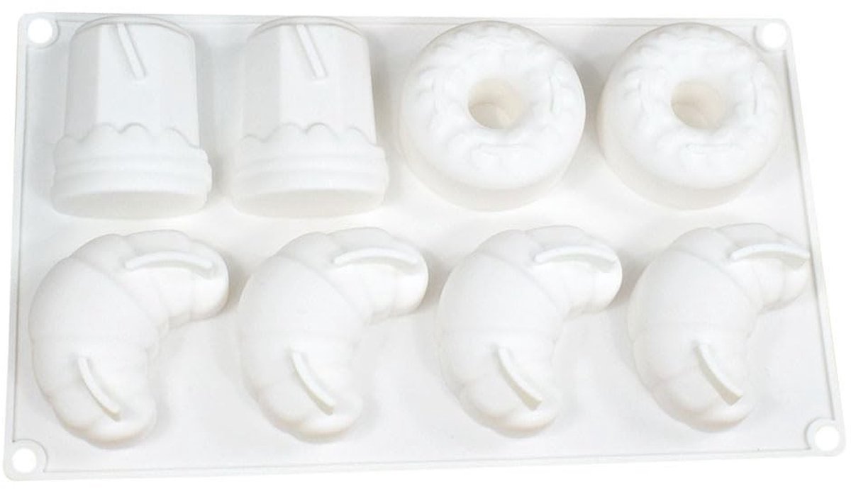 Omgoods - Silicone Cake Mould voor Mini Desserts - Warmtebestendig