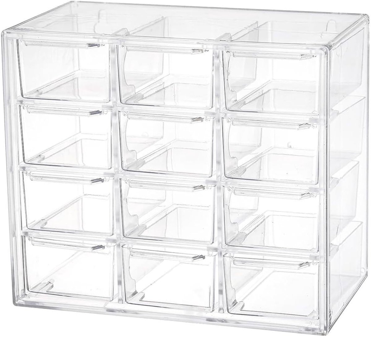 Omgoods - Stapelbare Opbergdozen met 12 Lades voor Sieraden en Gereedschap
