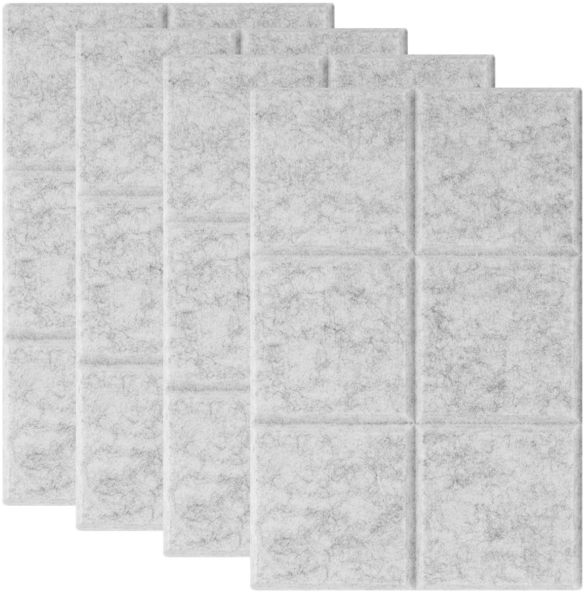 Omgoods - Zelfklevende Kurk Wandplaten - Set van 4 Stuks voor Foto's en Decoratie
