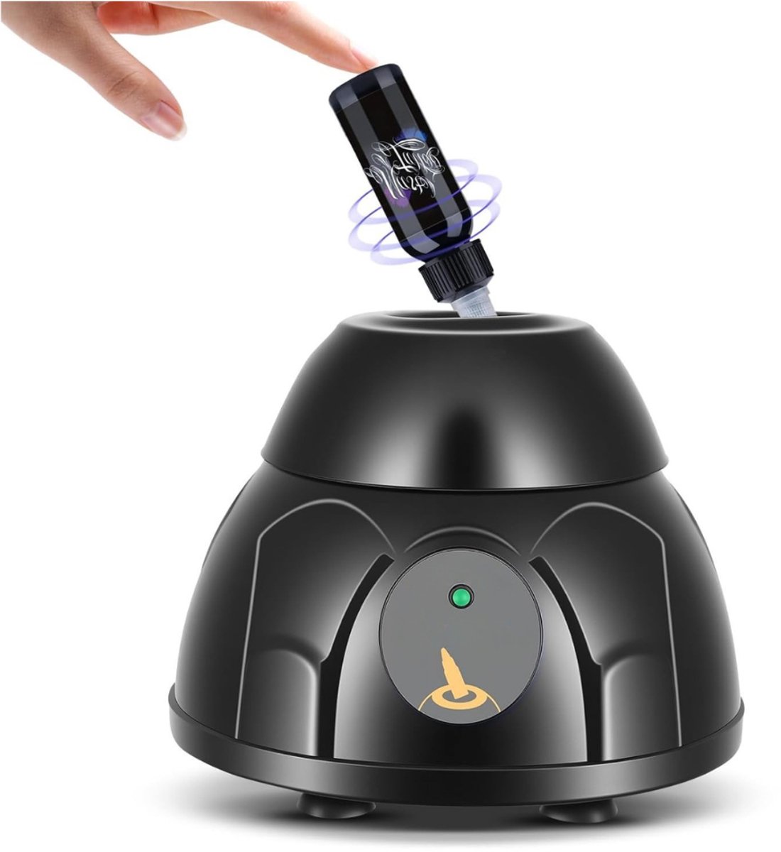 Zavio® Draadloze Inkt Mixer - Kleur Mixer Shaker - Tattoo Inkt Mengen - Zwart