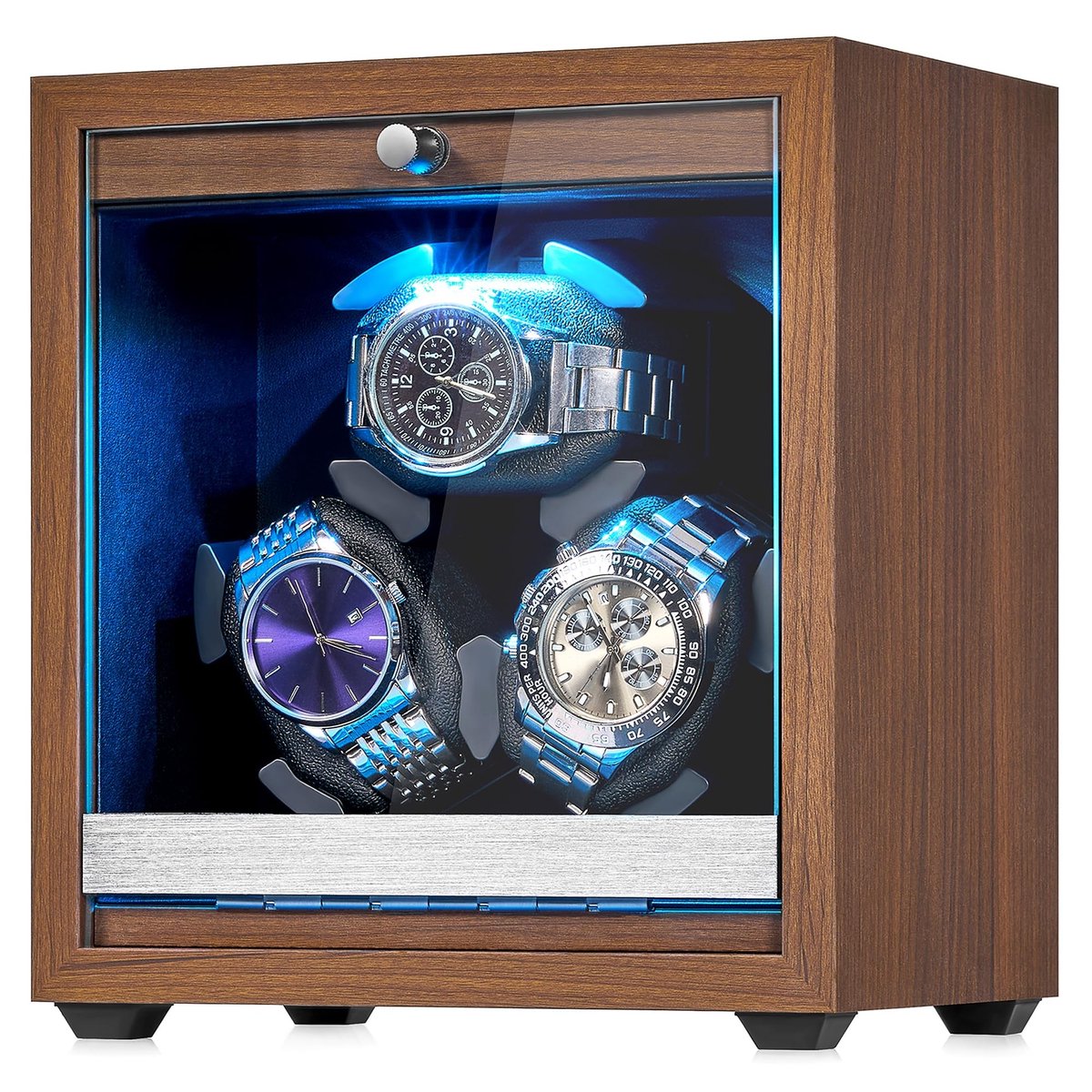 Omgoods - Automatische Horlogewinder met LED en 4 Rotatiemodi