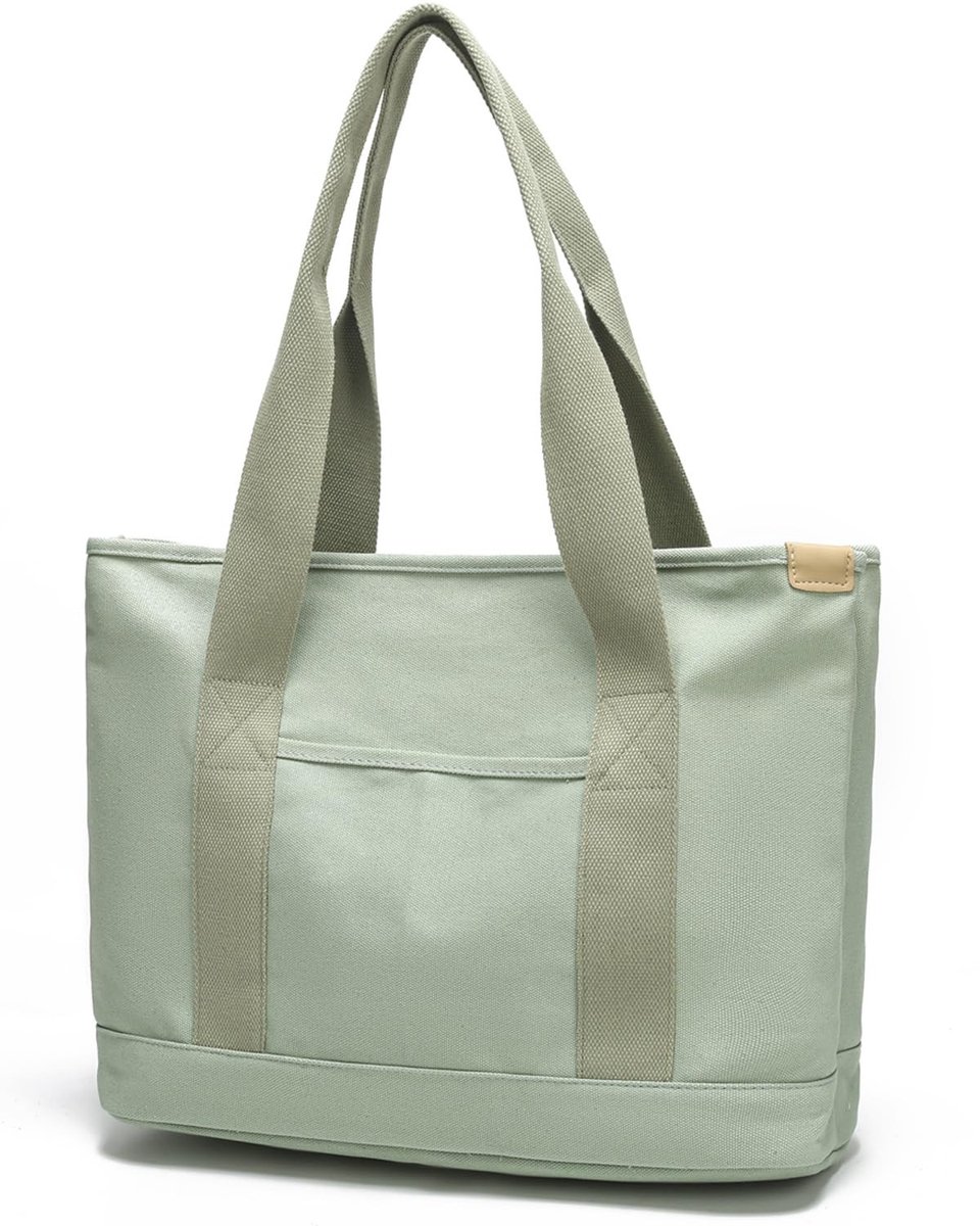 Omgoods - Casual Canvas Shopping Bag met Handvatten