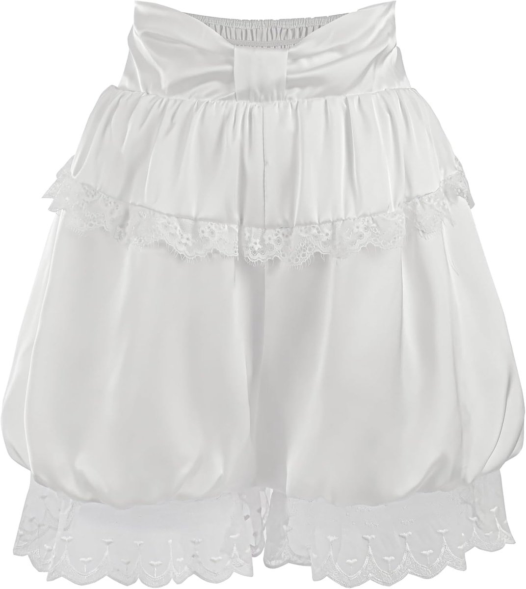 Victoriaanse Bloomer Leuke Pompbroek Meerlaags Ruches Veiligheidsbroek Ondergoed Leggings