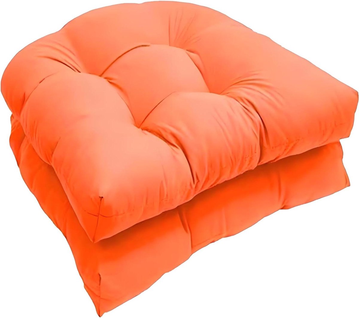 Terrasstoelkussens Set - Buitenkussens Tuinstoel - Buiten Zitten - Waterdicht Polyester - 48x48 cm - Diverse Kleuren