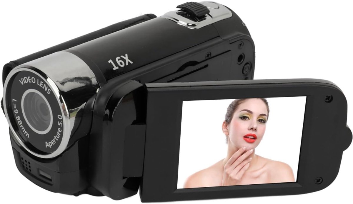 ApexArte® Vlog Camera voor Beginners - Videocamera voor Kinderen - Handycam