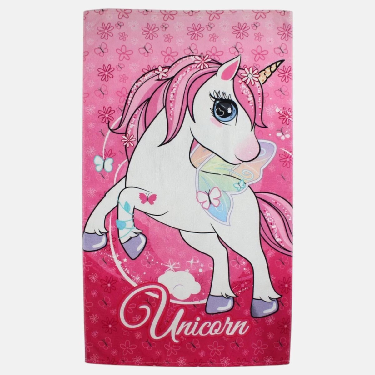 Unicorn Badhanddoek Strandlaken Eenhoorn - 70x140 cm
