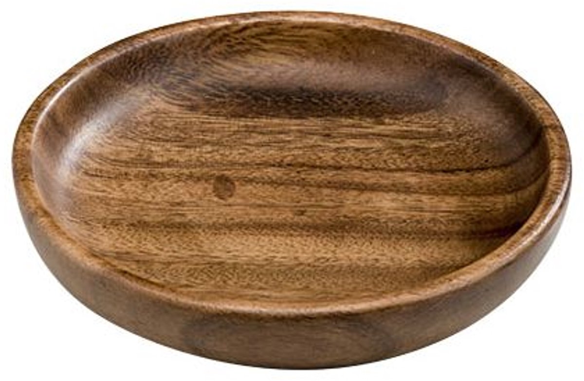 Cosy & Trendy Acacia Houten Schaaltje Rond D14,5x2,5cm