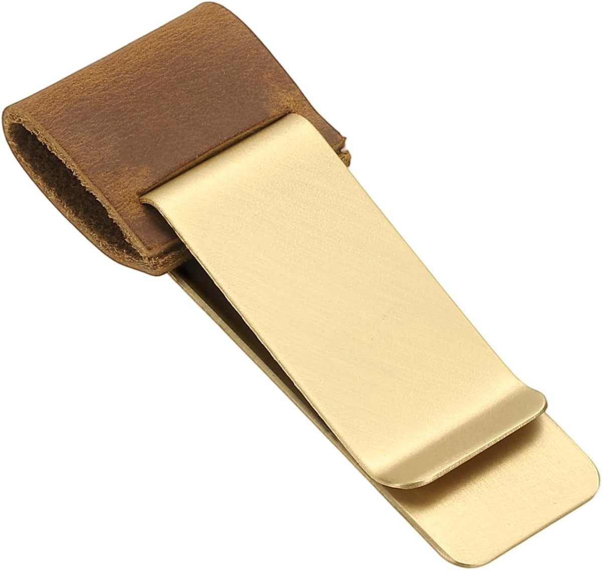 Pen Loop voor Notebook, Messing Lederen Potlood Houder Pen Clip voor Notebook Reiziger Tijdschriften Planner, Bruin
