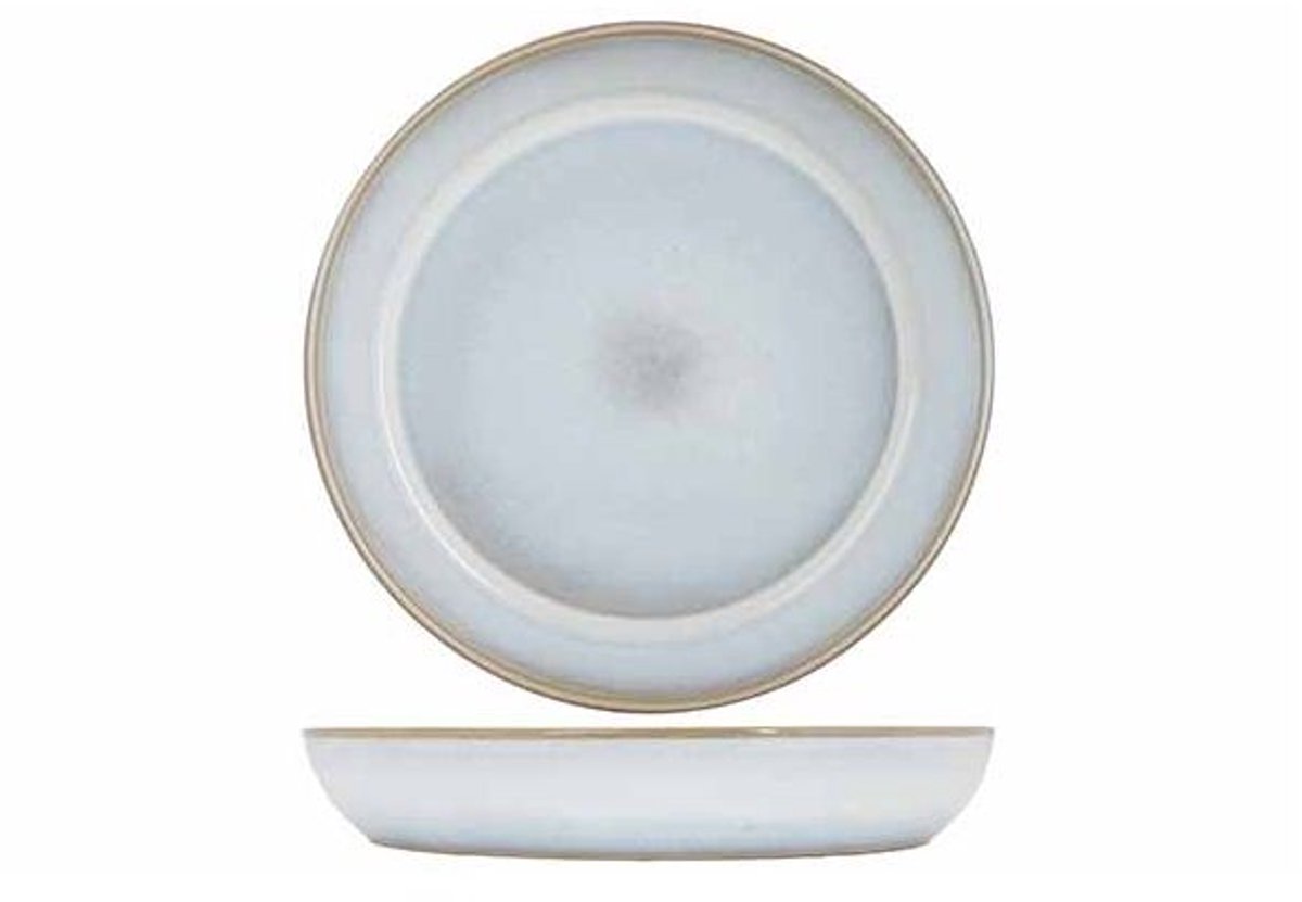 Bistro Vintage White Schaal D25,5xh4,1cm