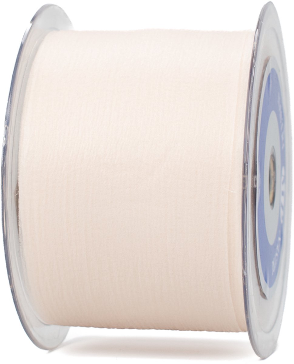 Trouwlint - cadeaulint - 63 mm x 20 meter - crème