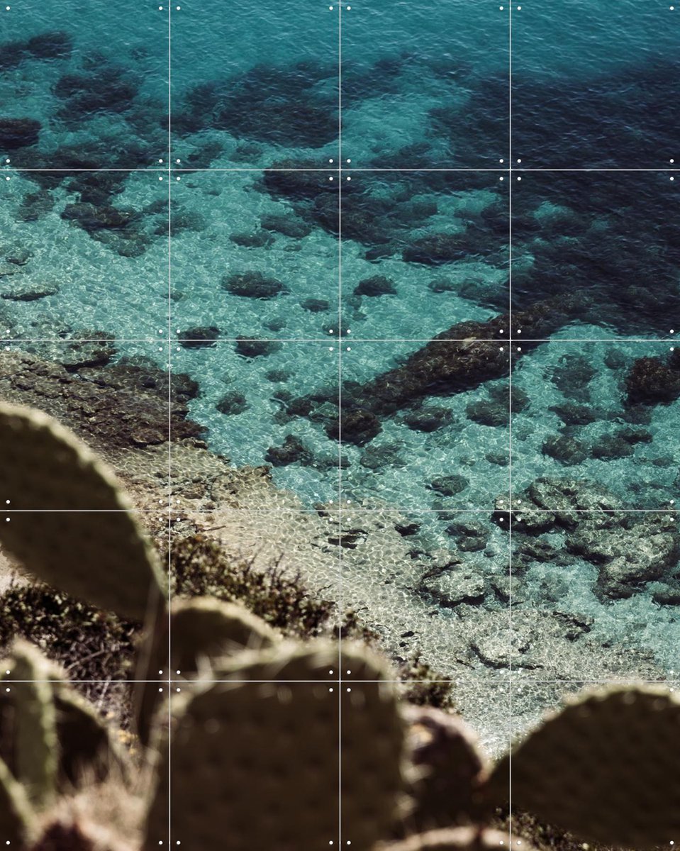 IXXI Coast In Italy, Photolovers - 80 x 100 cm - Gratis ophangtool - Grote wanddecoratie en posters - Fotografie, Naturalisme, Realisme, Woonkamer
