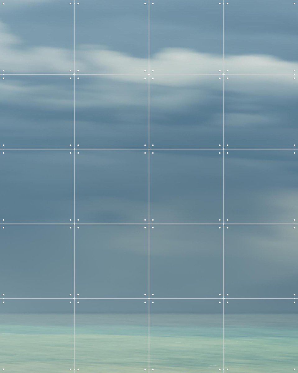 IXXI Moody Weather In Italy, Photolovers - 80 x 100 cm - Gratis ophangtool - Grote wanddecoratie en posters - Fotografie, Abstract, Minimalisme