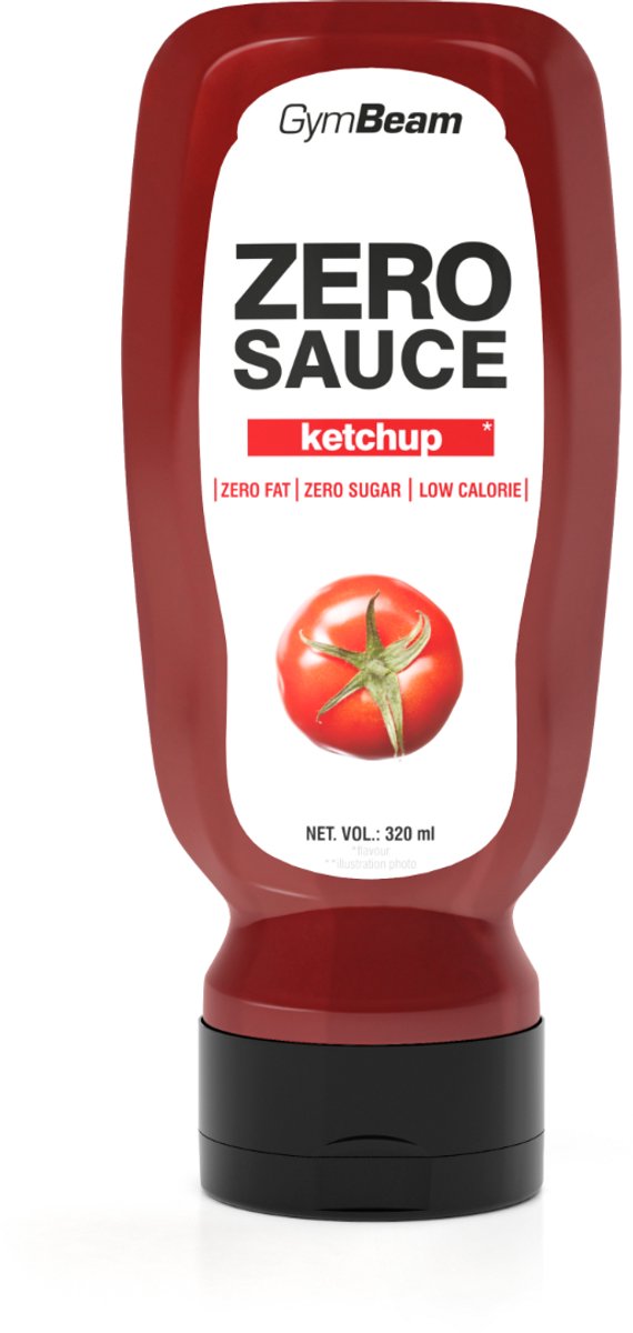 GymBeam ZERO SAUCE Ketchup 320 ml