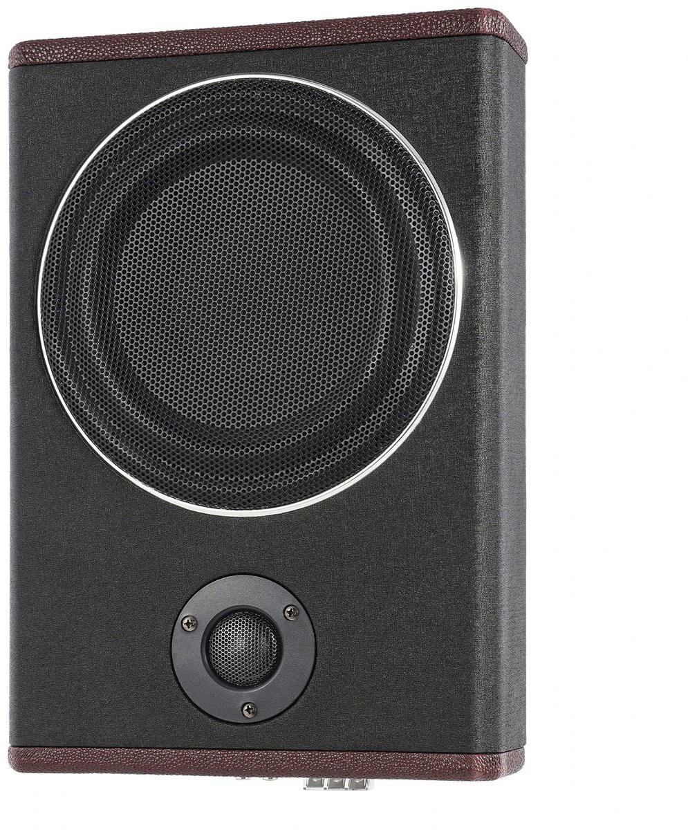 Atlasyx subwoofer auto - Actieve subwoofer - Underseat subwoofer - Subwoofer onder stoel - 600 W - Ultradun 37 x25x 7,5 cm - Zwart