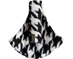 Wildride® Kinderdrager Pied-de-poule Teddy - Lichtgewicht & Draagbaar - Heupdrager Voor Kinderen van 9 Maanden tot 4 Jaar - Draagzak voor Baby en Peuter - Baby Carrier - Tot 20 kg