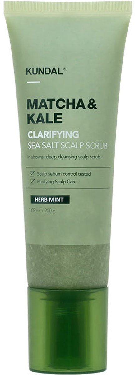 Matcha & Kale Clarifying Sea Salt Scalp Scrub