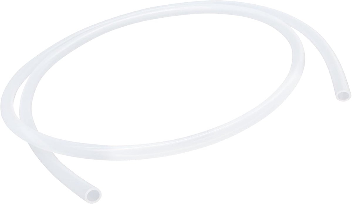 Grade siliconen slang, 6 mm binnendiameter x 8 mm buitendiameter 2 meter, flexibele transparante siliconen slang, waterluchtslang