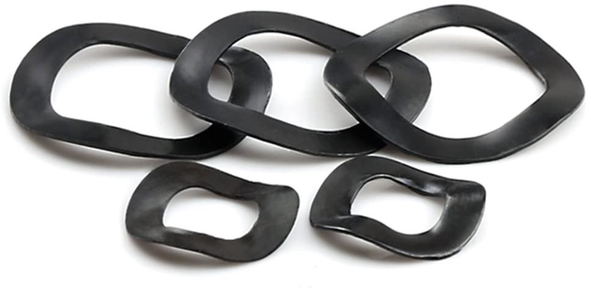 Veerring, Wave Washer, Mangaanstaal Wave Spring Washer M5x9x0.25mm,200 pcs