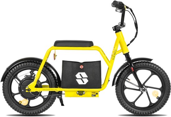 JOYSTAR Starmoto Elektrische Step met Zadel - voor Kinderen & Tieners (6-12 Jaar) - 250W Motor - Max. 25 km/u - 16 Inch Wielen - Geel van JOYSTAR — afbeelding 4