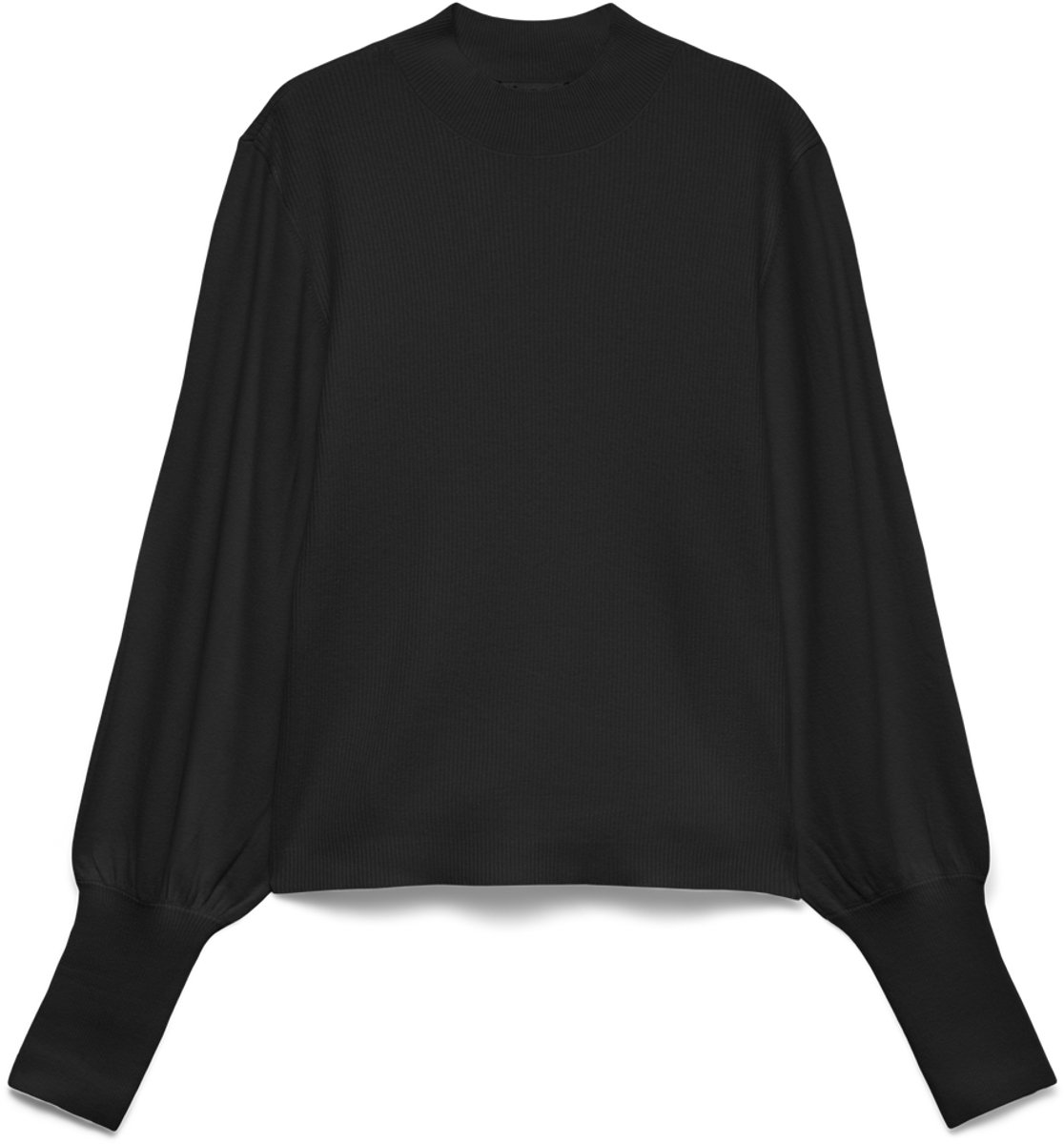 VERO MODA - VMHOLLYKARIS LS FUNNELNECK PULLOVER BOO Dames Trui