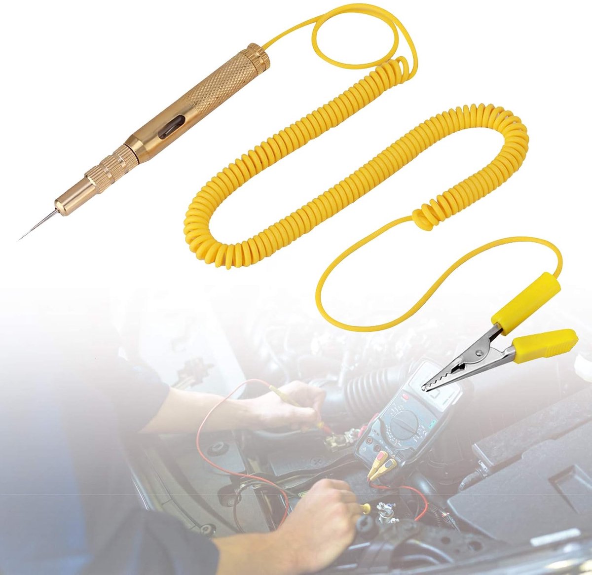 DC 6V 12V 24V Auto Spanning Circuit Tester Pen, Elektrische Automotive Licht Testlamp