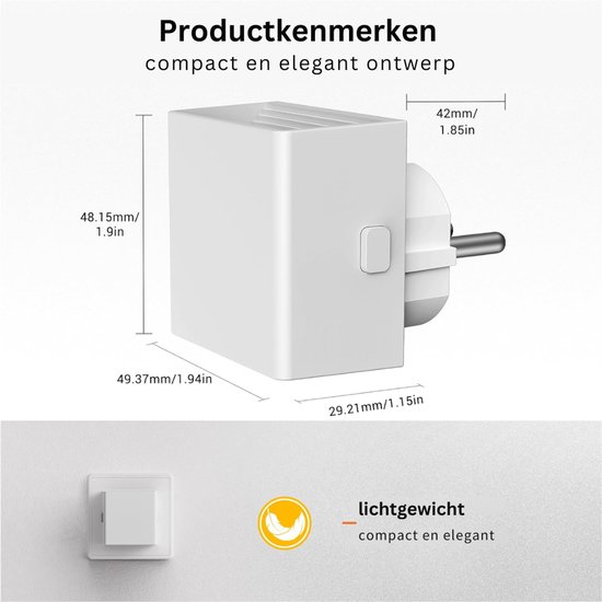 ZRNS® Nachtlampje Stopcontact - Stopcontactlampje - Bedlamp Slaapkamer - Met Schermeringssensor - 3 Kleurtemperaturen - 2 Stuks van Zrns — afbeelding 5