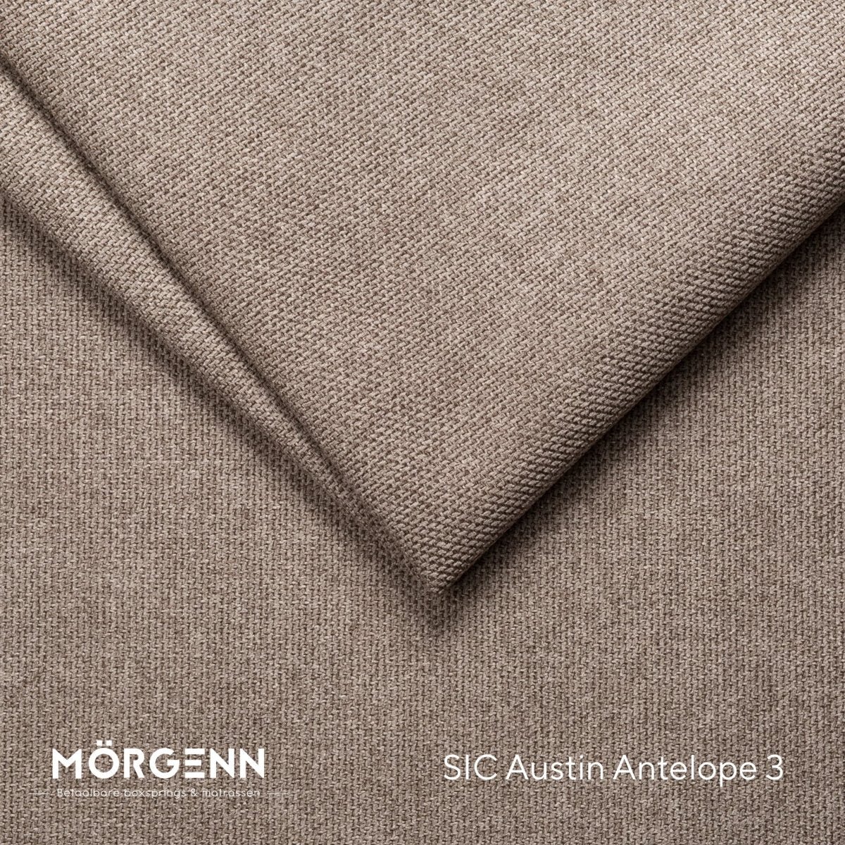 Mörgenn SIC Austin Stofstaal - Meubelstof voor Boxspring en Bed - Antelope 3