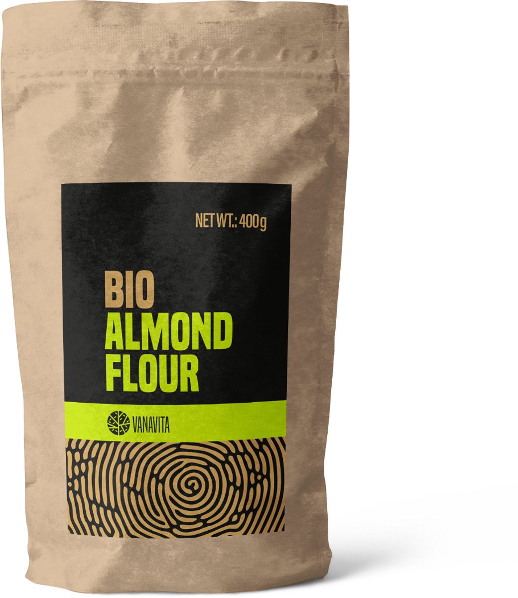 GymBeam BIO Amandelmeel VanaVita 400 g