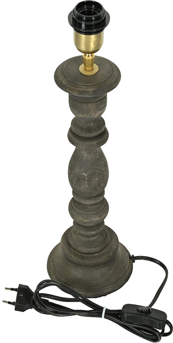 by Mooss - Tafellamp - Baluster - Old Brown - 35 cm