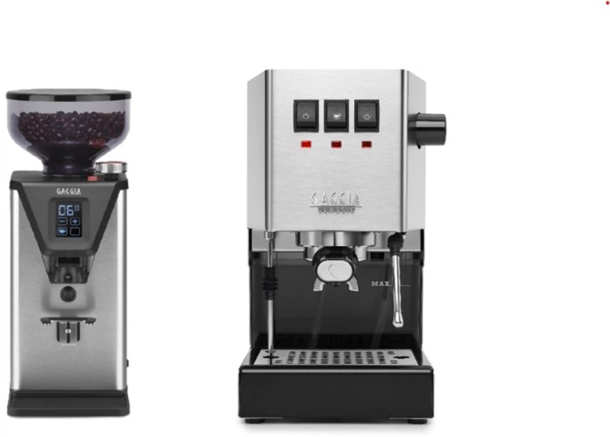 Gaggia Classic Barista Proset E24 + MDF55 + 1KG Gaggia koffie