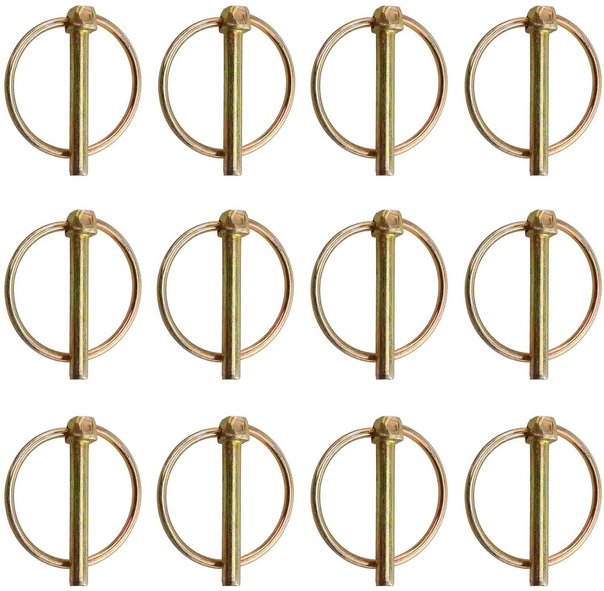 Vouwstekker voor aanhanger, aanhanger, vrachtwagen, 12 stuks