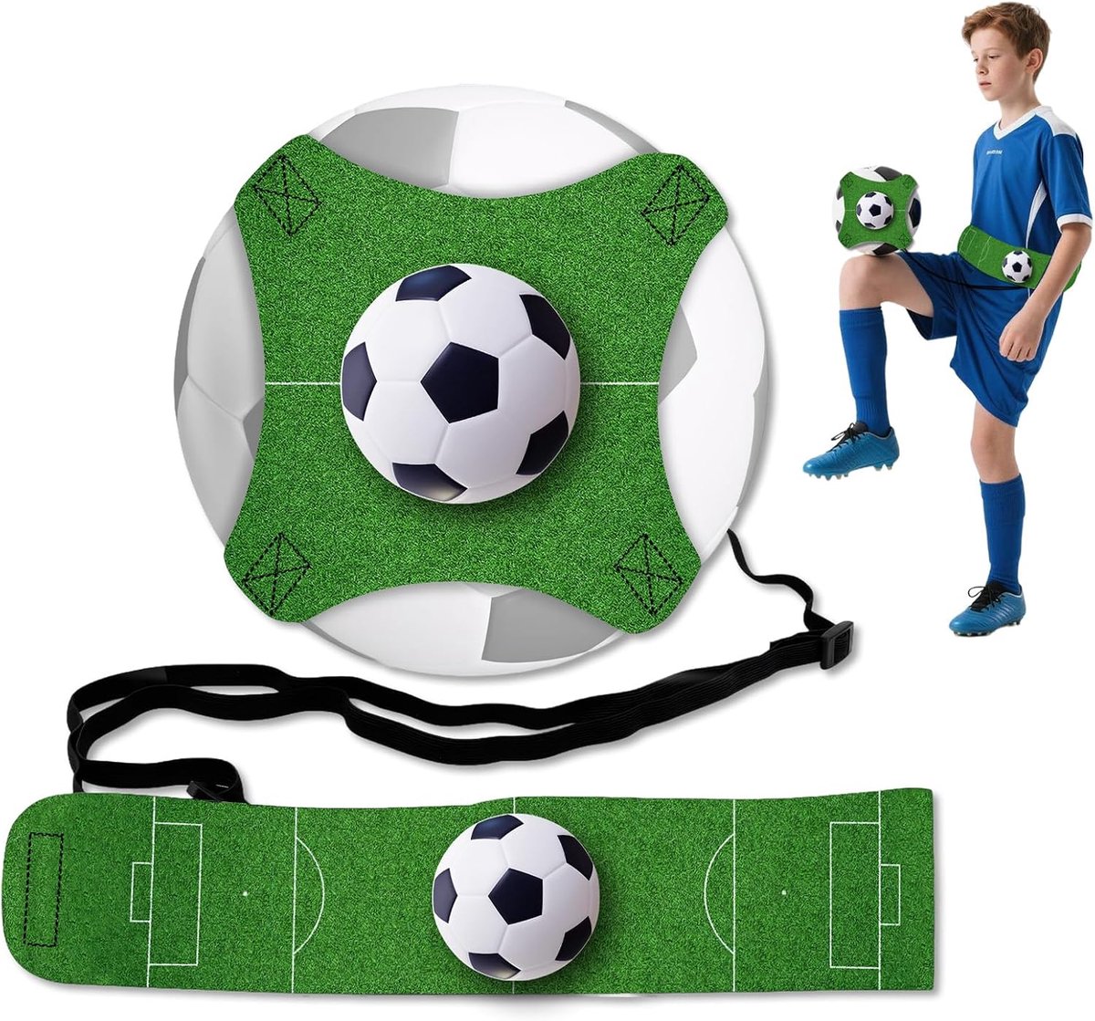– Elasticiteit Training Band voor Kinderen en Volwassenen – Verstelbare Tailleband – Ideaal voor Voetbal, Volleybal en Rugby – Hoogwaardige Polyester Materiaal – Duurzaam en S
