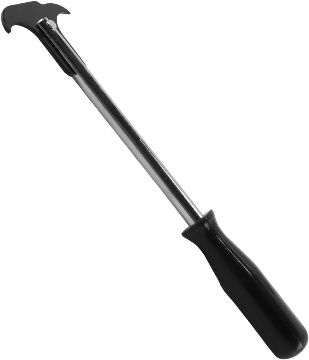 12 inch zwarte oliekeerringtrekker met dubbele uiteinden, robuuste oliekeerringverwijderaar voor auto's met ergonomische handgreep voor SUV's, auto's en lichte vrachtwagens