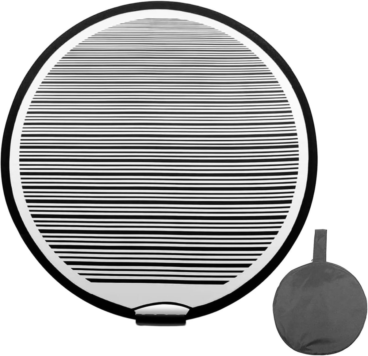 80 cm, opvouwbaar, gestreepte reflector, deukzeil, auto, deukgereedschap, met tas voor fixatie, carrosserie, deukenzeil, deur, krassen