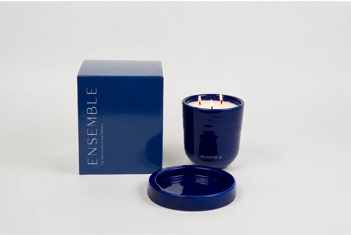 Mon Dada x Val Pottery Ensemble indoor refill set electic blue