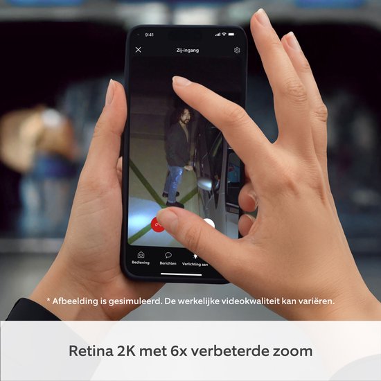 Ring Camera met schijnwerpers (nieuwste generatie) - Wit - 2k video van Ring — afbeelding 4