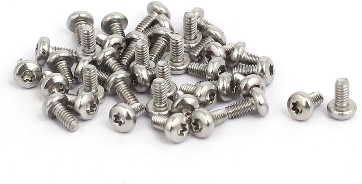 x 4 mm 304 roestvrij staal torx kopschroef schroeven schroeven schroeven 40 stuks