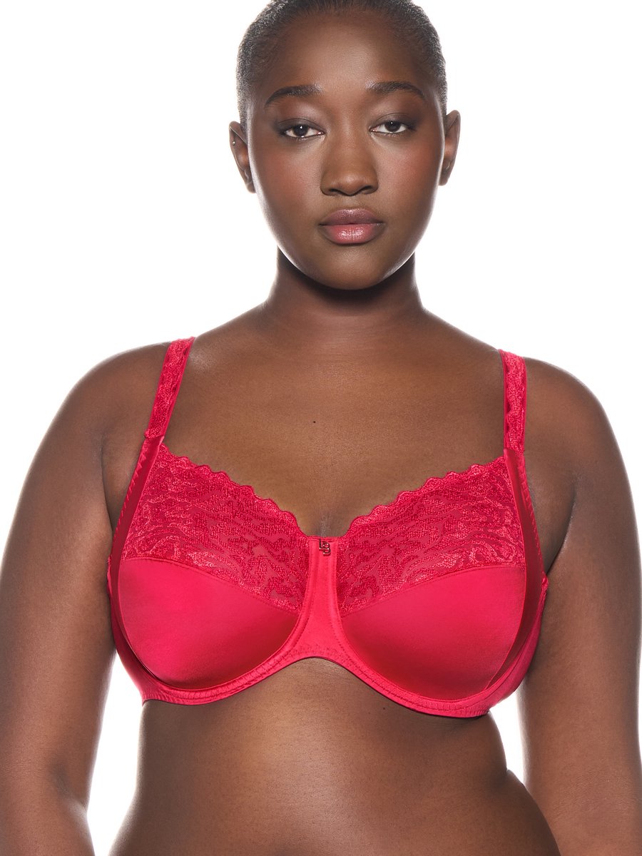 Louisa Bracq Electric Waves Volle Cup BH Rouge A Levres Rood 90 F