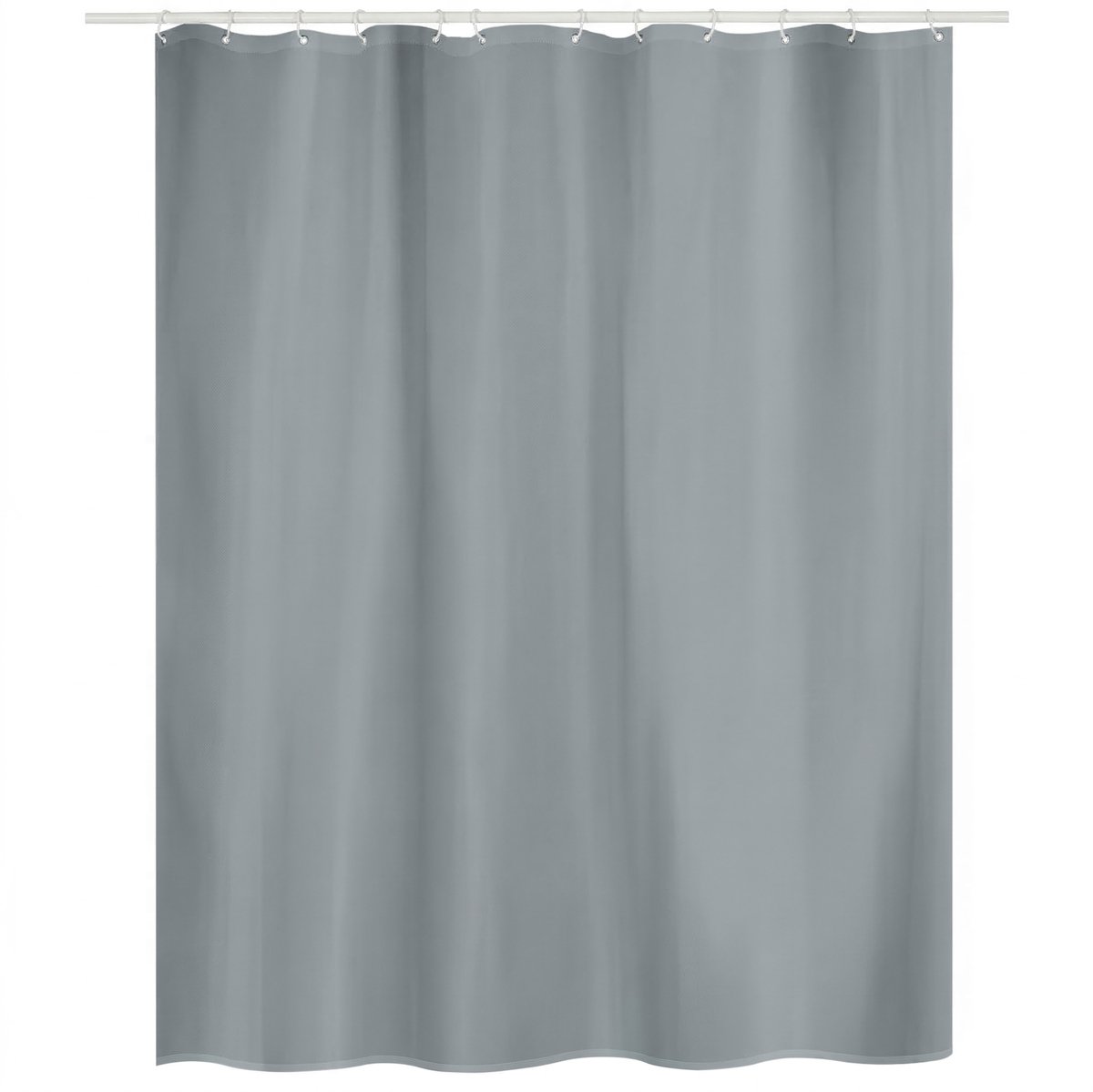 MSV Douchegordijn Anti-Schimmel – Waterdicht Douchegordijnen van Polyester – Lichtgrijs – 240 x 200 cm