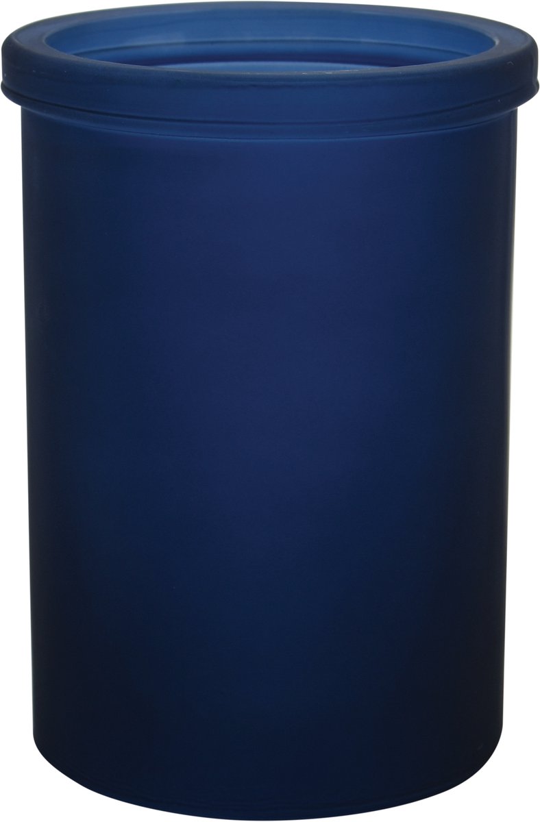 Spirella YOKO Tandenborstelhouder – Tumbler Glas voor Badkamer – Borstelhouder en Beker – Donker – 7,5 x 10,6 cm