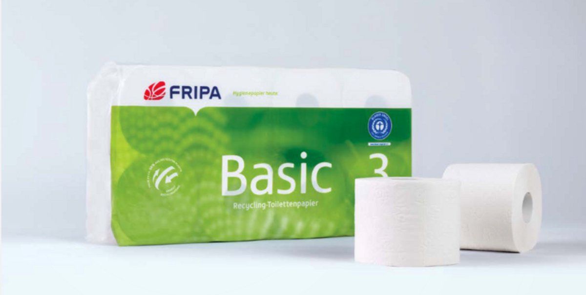 Fripa Basic WCpapier NL 2 laags 400 vel - 96 rol