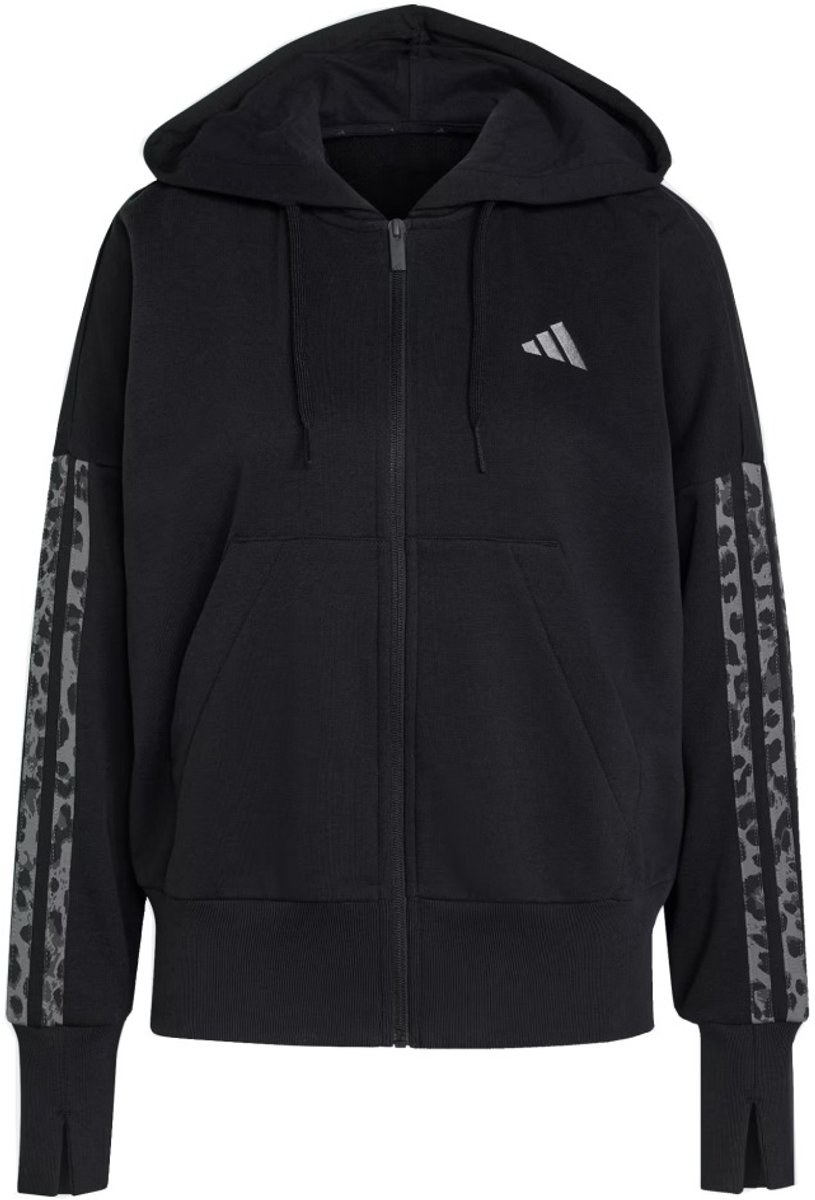 ADIDAS W AOP 3S FT FZ EU Zwart