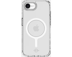 ITSKINS Doorzichtig Hoesje geschikt voor Apple iPhone 17e MagSafe Telefoonhoesje Hardcase | ITSKINS Level 2 HybridMagClear R Backcover Shockproof | Geschikt voor MagSafe | Geschikt voor Draadloos Opladen met Magnetische Ring | Geschikt voor MagSafe