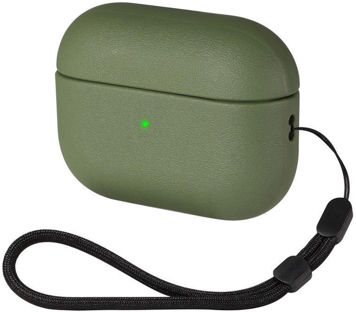Mobigear Hoesje geschikt voor Apple AirPods Pro 3 Hoesje Flexibel TPU | Mobigear Excellent - Groen