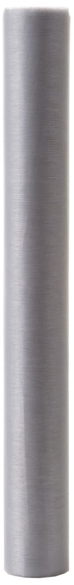 Organza Tafelband grijs 30cmx3mtr (rolled)