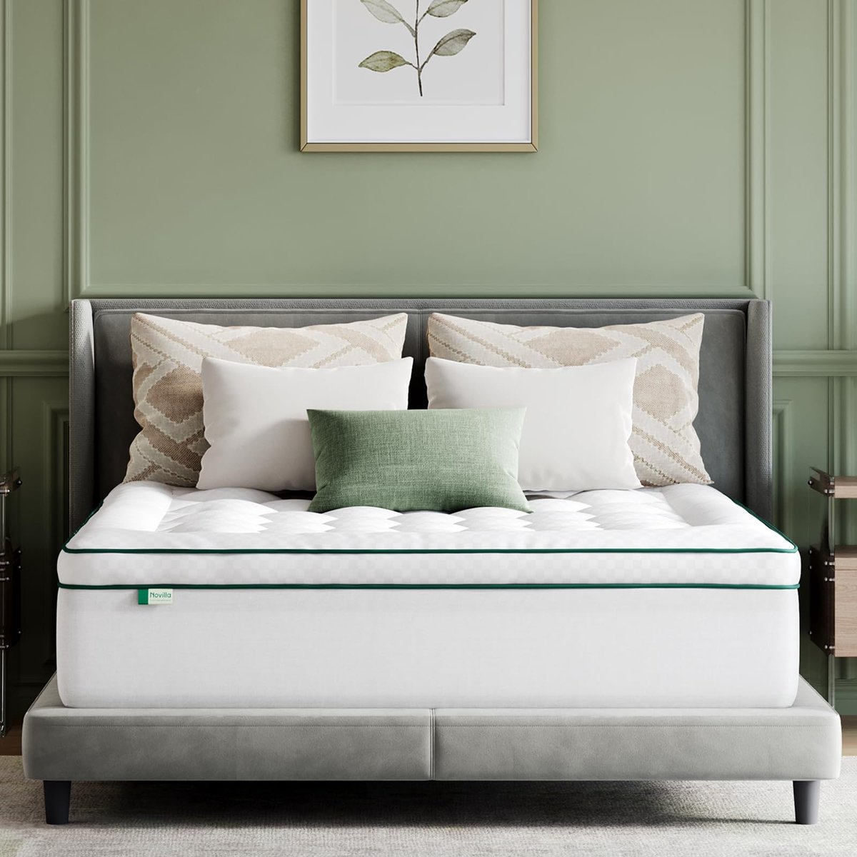 Matrasbeschermer - Topperhoes - Bed Beschermen - 30cm Diepe Zak - 160x200 cm - Wit